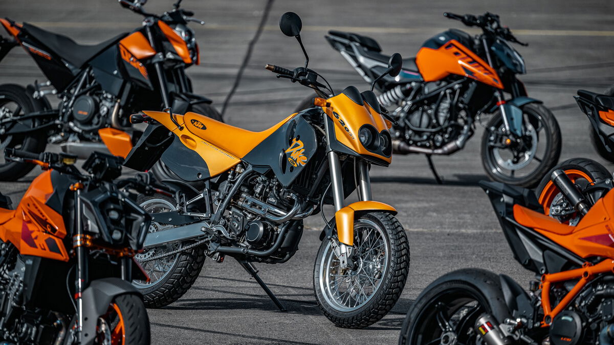KTM Duke generations